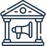 Branchenicon_Öffentliche Verwaltung_grau